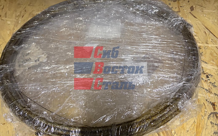 Канат 8мм оцинкованный (ОЖ) грозотрос МЗ для ЛЭП СТО 71915393-ТУ 062-2008