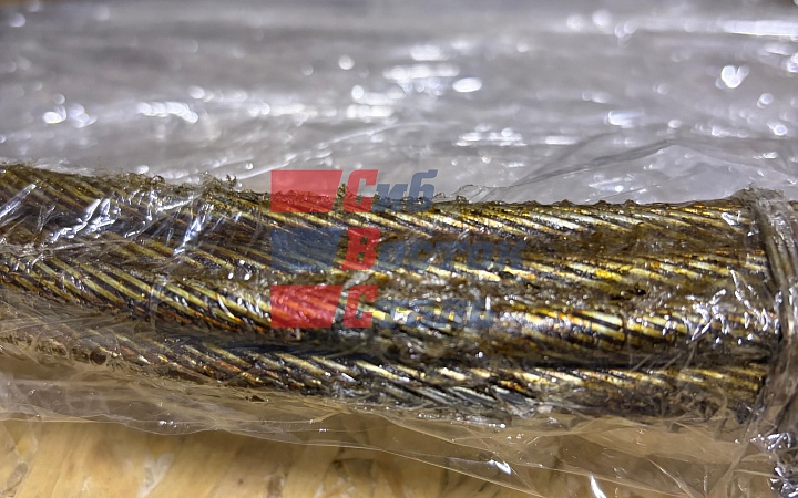 Канат 8мм оцинкованный (ОЖ) грозотрос МЗ для ЛЭП СТО 71915393-ТУ 062-2008