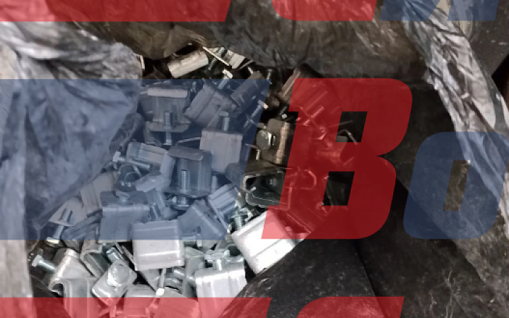 Скоба для стяжки фланцев воздуховодов М8 30х2мм